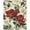 Shortbread, variant on SAFAVIEH Martha Stewart Rose Chintz Floral Wool Runner Rug, Shortbread, 2'3" x 8'