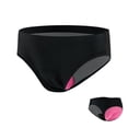thumbnail image 2 of Womens Underwear 4D Padded Cycling Shorts Comfortable Bike Underwears Biking Breathable Padding for Long Rid Black S, 2 of 4