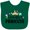 Green, variant on Inktastic Grandpa's Princess Crown and Flowers Girls Baby Bib