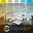 thumbnail image 5 of HLBPH 6 in. Canless LED Downlight with Smooth Lens. Selectable 5CCT 1000 Lumens 4-Pack, 5 of 8