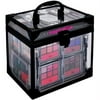 Color Inspiration 77-Piece Cosmetic Collection with Black Train Case, Make up Set