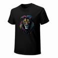 thumbnail image 1 of Lion T-shirt Lion Unisex T-shirt Unisex tees Casual Cotton Colorful Printing, 1 of 5