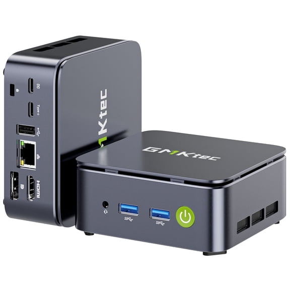 GMKtec G11 Mini PC, AMD Ryzen Embedded R2514, 16GB RAM 256GB SSD, Office Home Mini Desktop Computer, WiFi6E, BT5.2, Triple 4K Display