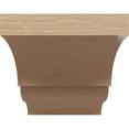 thumbnail image 2 of 4"W x 8"D x 4"H Wide Asheboro Rough Cedar Woodgrain TimberThane Corbel, Primed Tan, 2 of 6
