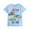 Light Blue, variant on TOOYOU Boys Summer T-Shirt Toddler Short Sleeve Tees Casual Crewneck Car Graphic T Shirt Size 2-3 Years Black