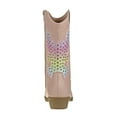 thumbnail image 4 of Kensie Girl Zip-up Toddler Heel Cowgirl Boots, 4 of 7