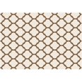 thumbnail image 1 of Great American Distributors IOT.05.CRLB.7R 7 ft. Impressions Anne Transitional Rug, Cream & Light Brown, 1 of 1