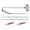 Black, variant on Chasenew Car Long Reach Tool, 67" Multi-Function Automotive Emergency Tool, Portable Long Pin Puller Hook Kit with Adjustable Length for Vehicles, Car Repair Tool Kit Accessories Black