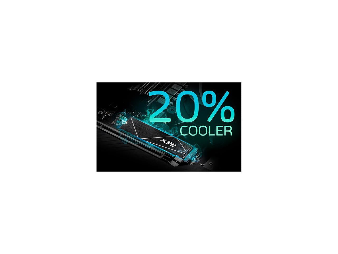 XPG GAMMIX S70 Blade M.2 2280 1TB PCI-Express 4.0 x4, NVMe 1.4 3D NAND Internal Solid State Drive (SSD) AGAMMIXS70B-1T-CS