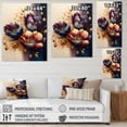 thumbnail image 4 of Designart Night Shade Tulip Design V Canvas Wall Art, 4 of 5