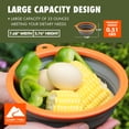 thumbnail image 2 of Ozark Trail Collapsible Silicone Bowl, 2 Count, 2 of 12