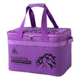thumbnail image 4 of Bolsa de almacenamiento para acampar, bolsas de lona, ​​equipaje para exteriores, gran capacidad, resistente, bolsa de transporte para acampar, para Púrpura, 4 of 8