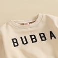 thumbnail image 4 of Baby Boys Pants Set  Long Sleeve Crew Neck Letters Print Sweatshirt with Elastic Waist Sweatpants Infant Clothes, 4 of 8
