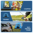 thumbnail image 5 of MARNUR 6-Person Instant Cabin Tent, Camping Tent with Carry Bag , Instant Setup, Outdoor, Hiking, Traveling, Blue, 5 of 10