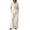 Beige, variant on Atkumj Blazer Outfits for Women 2 Piece Sets Stylish Lapel Tie Waist Cardigan and Wide Leg Pants Suit Set Versatile Solid Color Womens Two Piece Sets for Business Casual S
