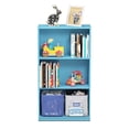 thumbnail image 4 of Pemberly Row Engineered Wood 3-Tier Bookcase Storage Shelves in Light Blue, 4 of 5