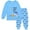 2# Blue, variant on Rimyaw Toddler Boys Pajamas Sets Shark Graphic 2 Pieces Cotton Sleepwear Long Sleeve PJS Set 4T