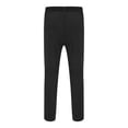 thumbnail image 5 of Pxiakgy pants for men men's pants Men's Dress Active Waistband Stretch Pants Men'S Casual Pants Breathable High Elastic Business Versatile Cotton Pants Slim Small Leg Pants Black+L, 5 of 8