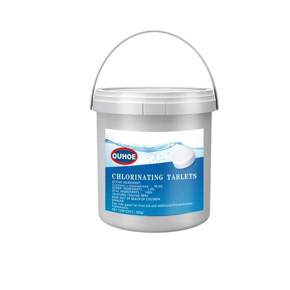 Sales Today Clearance! 300pc GIFTSCA Pool & Spa Chlorine Tablets Effectively Pool Clear Chlorine Tablets Long Lasting for Pool
