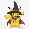 thumbnail image 2 of Men's Pokemon Halloween Pikachu Magic Wand  Pull Over Hoodie White X Large, 2 of 4