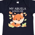 thumbnail image 4 of Inktastic My Abuela Loves Me Little Fox Boys or Girls Baby Bodysuit, 4 of 5