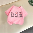 thumbnail image 5 of Piuwrlz 12/14 Girls T Shirts Girl Shirts Tops Crew Neck Teen Graphic T-Shirts Pink Size 12-14 Years, 5 of 5