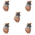 thumbnail image 1 of Advancent elástica única con materiales para ocasiones especiales Ramillete de muñeca de rosa satinada hecho a mano N19 gris oscuro Type2 NO2, 1 of 6