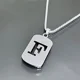 thumbnail image 4 of Fashion Punk A-Z Initial Tag Letter Stainless Steel Pendant Necklaces for Men Women Wholesale Jewelry Lot Collar Jewelry Goth, 4 of 5