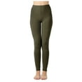 thumbnail image 3 of KOGMO Womens Premium Cotton Full Length Leggings Multi Colors (S-XL), 3 of 6
