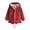 Red, variant on YunPes Girls Winter Puffer Hooded Jacket Teen Sherpa Fleece Lined Zip Up Oversized Furry Coat Winter Warm Thermal Outwear