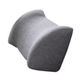 thumbnail image 4 of Almohada de respaldo para salón, suave, para coche, sofá, silla de ordenador Gris oscuro, 4 of 6