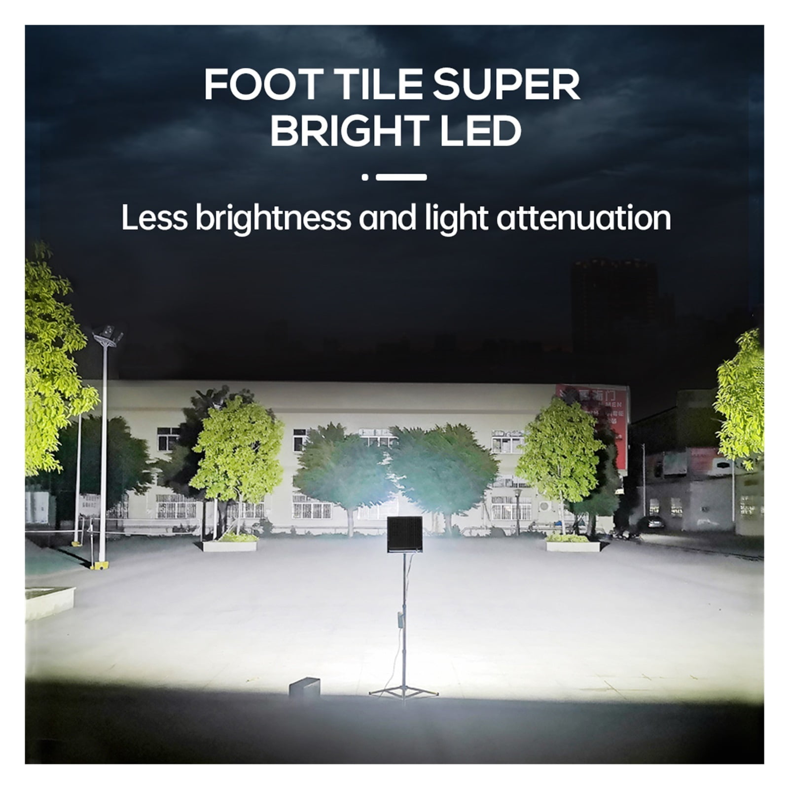 LED Flood Light 50W 100W 200W 300W Luces Exterior Outdoor Lighting LED Spotlight LED Street Lamp IP66 Waterproof Wall Light