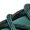 Green, variant on Men's Lace‑Up Low‑Top Hiking Trail Shoes, Synthetic Leather Upper Mesh Lining Square Toe Rugged Rubber Outsole Lightweight Footwear For Trekking Walking And Daily Outdoor Activities