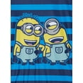 thumbnail image 2 of Minions Boys Long Sleeve Top and Pant Pajama Sleep Set, 2-Piece, Sizes 4-12, 2 of 4