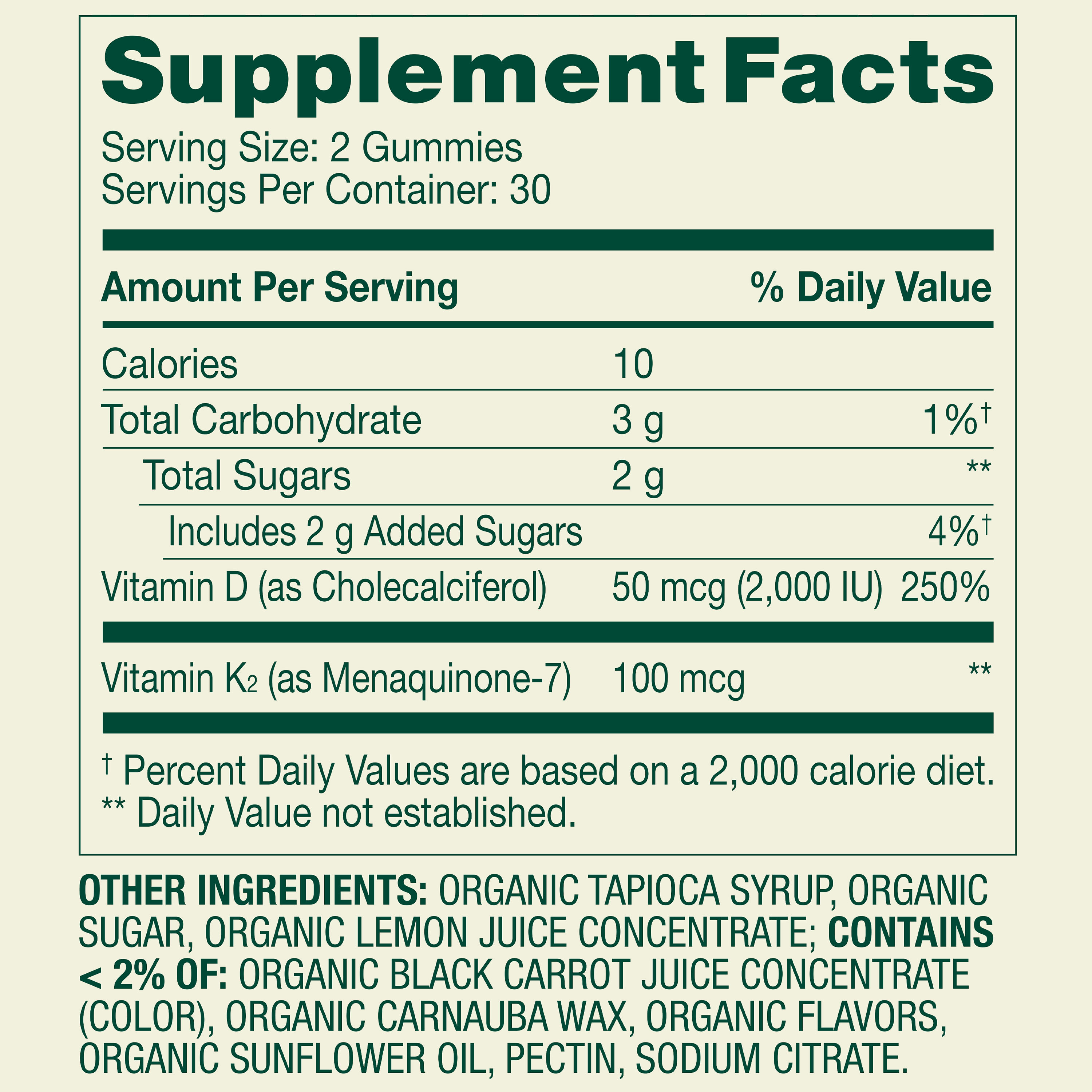 Spring Valley Vitamin K2 + D3 Mixed Berry Gummies photo 2