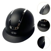 Optima Horse Riding Helmet Equestrian Helmet Versatile Adjustable Equestrian Supplies Breathable Shockproof Professional Riding Gear Matte Black