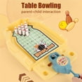 thumbnail image 3 of ZheElen Desktop Bowling Game Safe Ingredients Durability Easy Operation Children Finger Catapult Game, 3 of 6