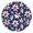 30, variant on Honeii Daisy Flowers Print Christmas Tree Skirt with Pom Pom Tree Skirt Christmas Tree Mat Plush Xmas Tree Skirt for Decorations Holiday Party-30"