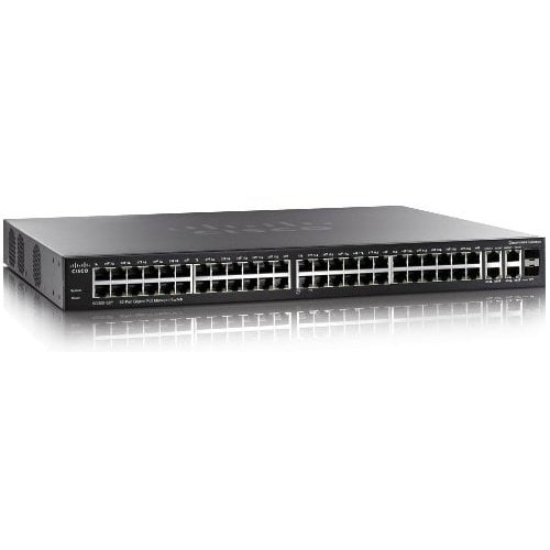 Cisco SG300-52P 52-port Gigabit PoE Managed Switch by Cisco