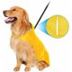 thumbnail image 5 of Chubasquero para perros con capucha, impermeable ultraligero y ventilado con tiras reflectantes para perros medianos a grandes (3XL, amarillo), 5 of 5
