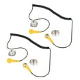 thumbnail image 2 of Uxcell Anti-Static ESD Grounding Cable Coiled Cord, with Double Suction Cups 2pcs, 2 of 5
