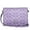 iris, variant on Women's Slim Crossbody Bag with Floral Print, Silver/Chalk/Black Multi