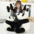 thumbnail image 5 of Soft Panda Plush Hugging Pillow Cute Stuffed Animal Toy Kids Gifts for Birthday Valentine Christmas, 5 of 8