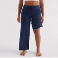 thumbnail image 5 of LYMAYTER Casual Pants for Women's Wide Leg Yoga Sweatpants High Waisted Loose Cozy Casual with Pockets‌, 5 of 7