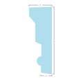 thumbnail image 6 of Ekena Millwork 129" Bottom Width x 131" Top Width x 5 1/2"H x 1"P Panel Crosshead, 6 of 24