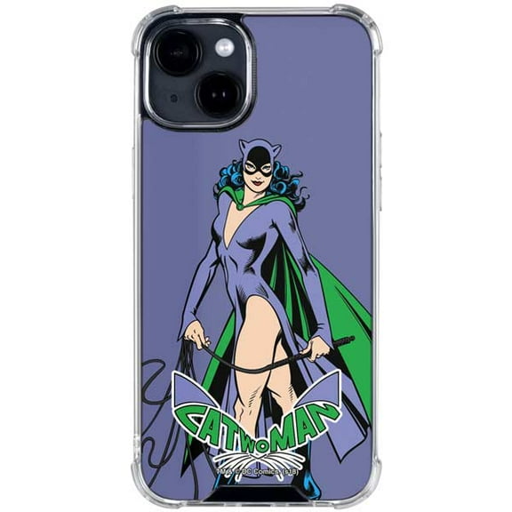 Skinit DC Comics Batman Catwoman Classic Art Pose iPhone 14 Plus Clear Case