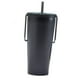 thumbnail image 3 of Taza aislada de acero inoxidable, 20 tazas de viaje, taza de té con leche a prueba de fugas, taza aislada para camping, sala de estar, oficina, hogar, Negro, 3 of 8