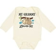 thumbnail image 3 of Inktastic My Grammy Loves Me with Sloth and Hearts Boys or Girls Long Sleeve Baby Bodysuit, 3 of 5