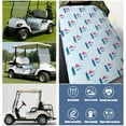 thumbnail image 6 of 51" x 31" Golf Cart Bench Seat Protector, Microfiber Towel Cover for EZGO RXV, Club Car DS, Yamaha Drive, Icon Standard Seats, 6 of 8