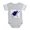 Heather Gray, variant on CafePress - Plays With Beetles 4 - Cute Infant Baby Football Bodysuit